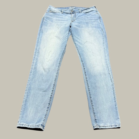Denizen from Levi's Denim - Denizen from Levis Modern Skinny Jeans Light Wash Blue Stretch Denim 14M 31x28.5